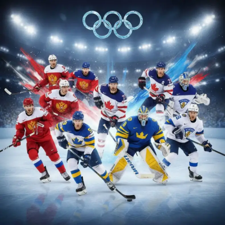 Составы сборных на хоккейный турнир Олимпиады Составы сборных на хоккейный турнир Олимпиады