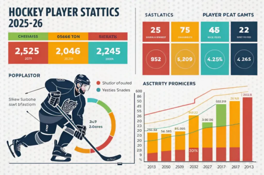 Статистика хоккеистов — очки, голы и передачи Статистика хоккеистов — очки, голы и передачи