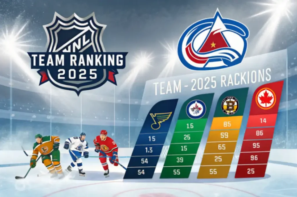 Рейтинг команд НХЛ и положение в сезоне Рейтинг команд НХЛ и положение в сезоне