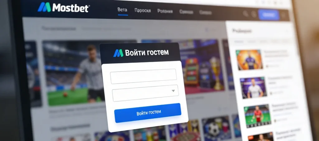 Мостбет зеркало без регистрации: можно ли зайти гостем